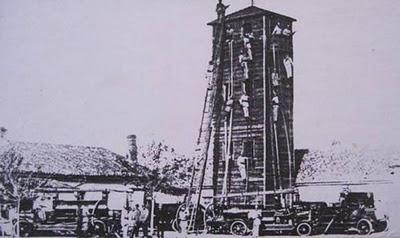 Прикрепленное изображение: 3 Пожарная команда Симферополя во дворе части 1928 год.jpg